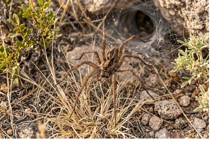 Grass Spider, Sonoran Desert, Arizona.