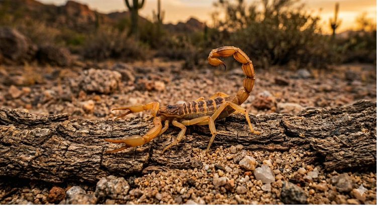 Arizona bark scorpion, the source organism for Anascorp.