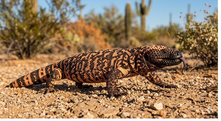 Gila monster, the source organism for Exenatide.