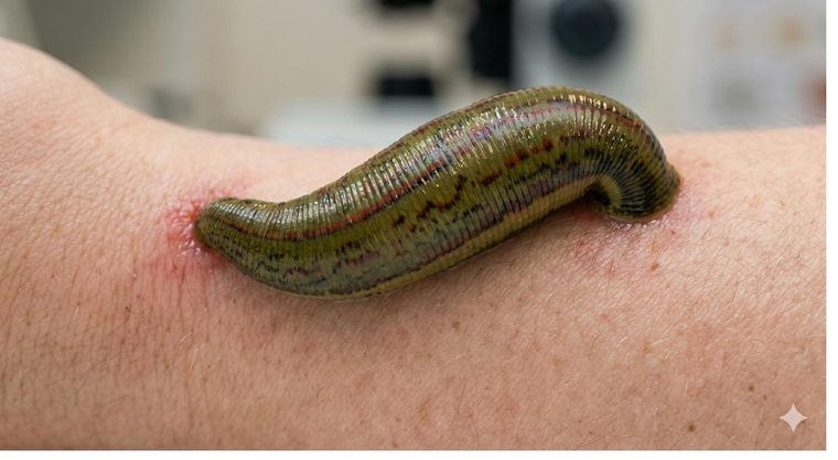 Medicinal leech, the source organism for Bivalirudin.