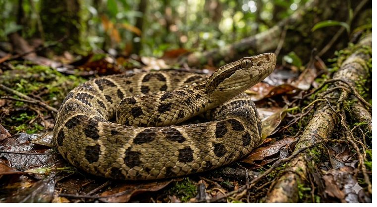 Brazilian lancehead pit viper, the source organism for Captopril.
